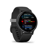 Garmin vivoactive 5 - Slate Black with Black Band