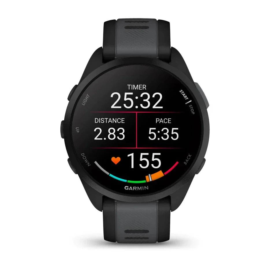 Garmin Forerunner 165 Music – Black/Slate Grey