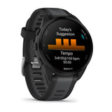 Garmin Forerunner 165 Music – Black/Slate Grey