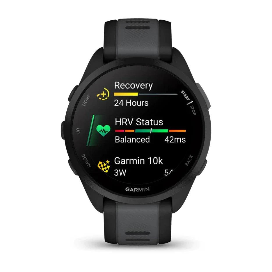 Garmin Forerunner 165 Music – Black/Slate Grey