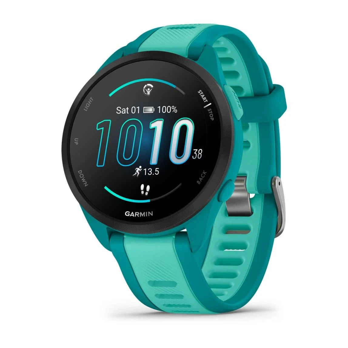 Garmin Forerunner 165 Music – Turquoise/Aqua - Fitness New Zealand