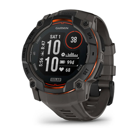 Garmin Solar Instinct 3 50mm in Black