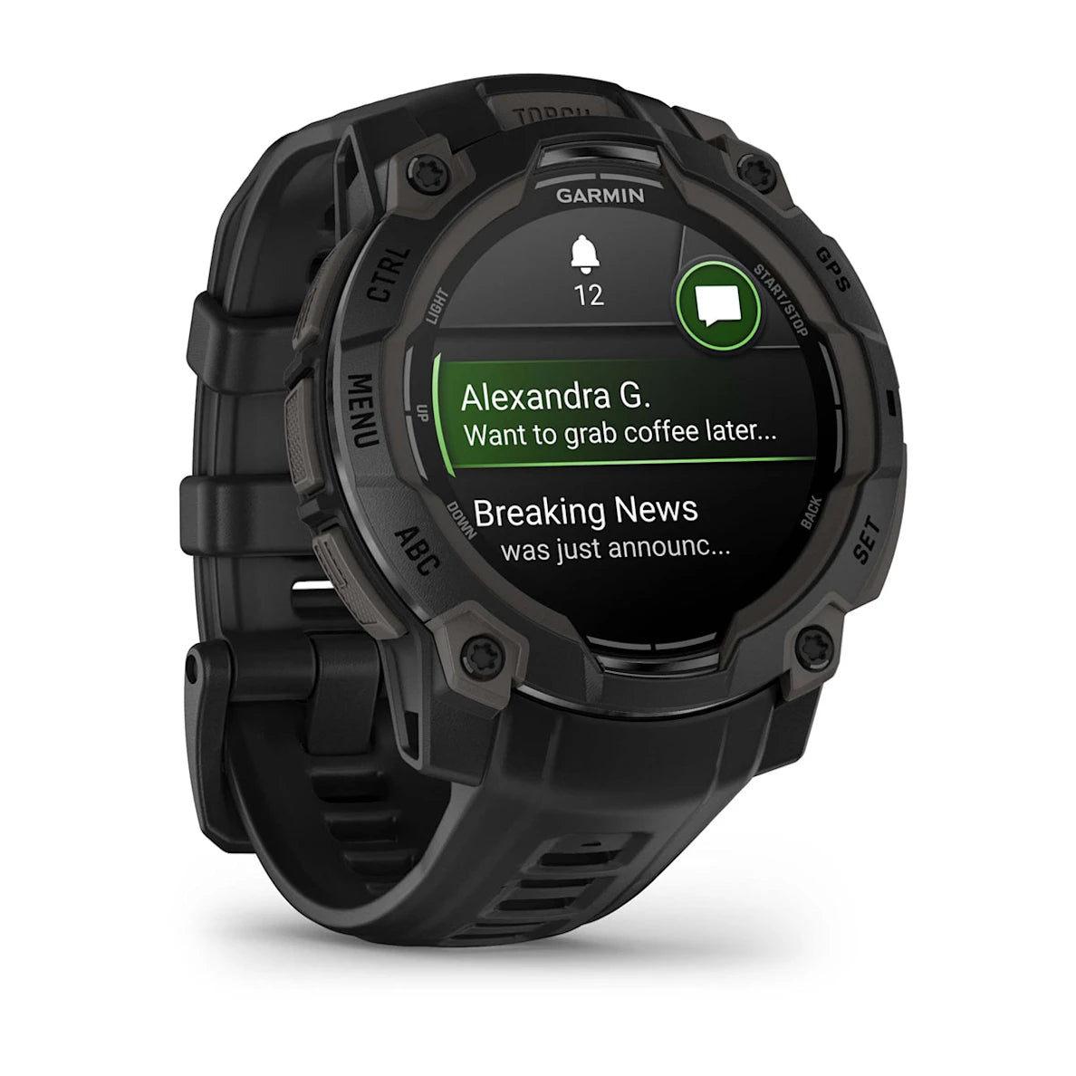 Garmin AMOLED Instinct 3, 45mm in Black