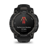 Garmin AMOLED Instinct 3, 45mm in Black