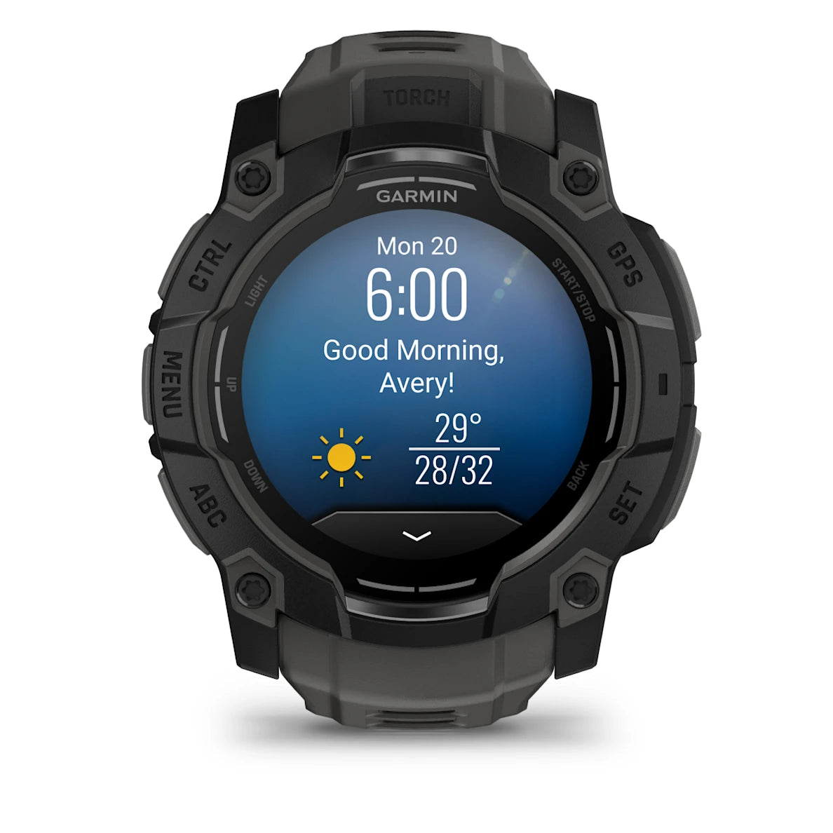 Garmin AMOLED Instinct 3 50mm in Black