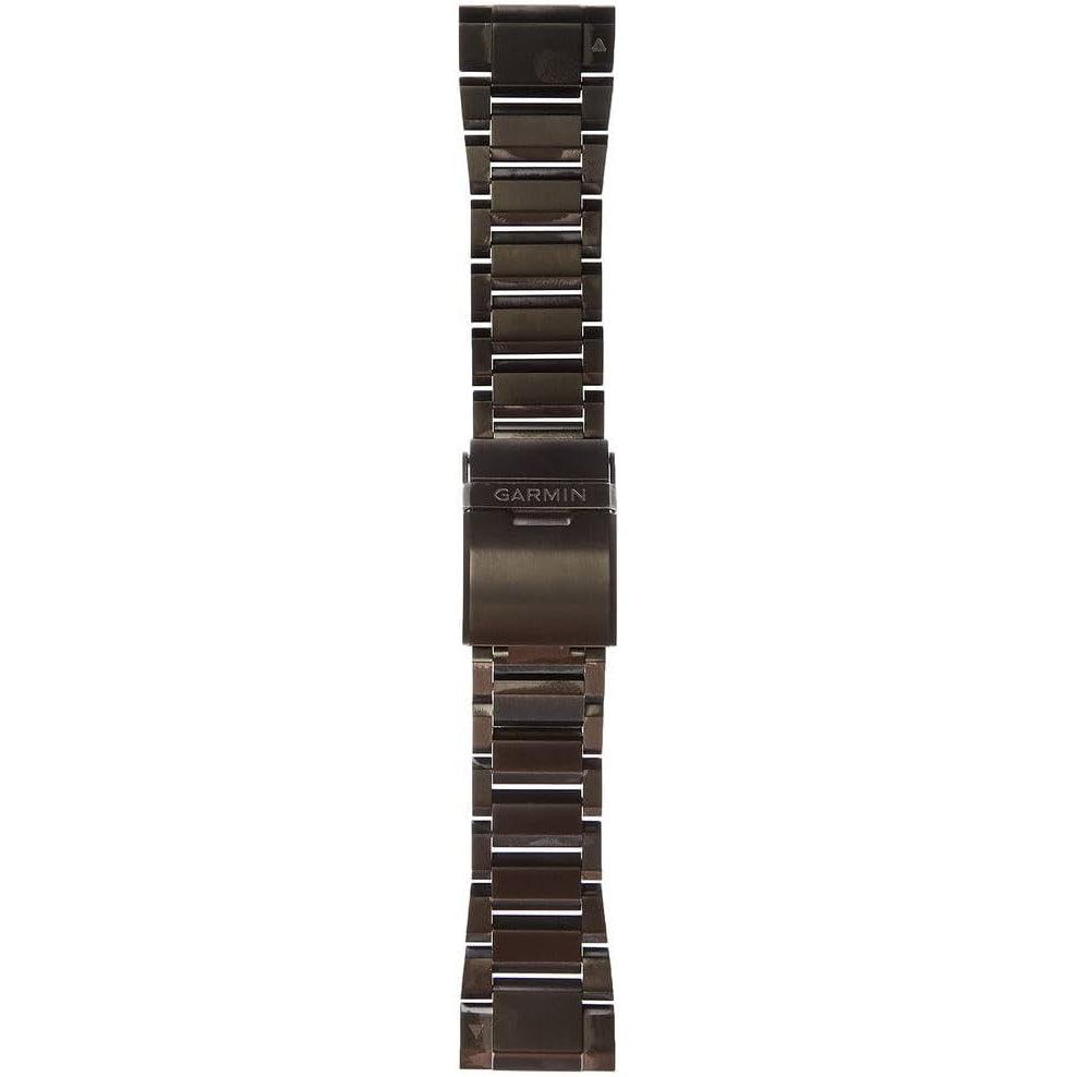 QuickFit 26 Watch Band - Carbon Grey DLC Titanium Dive Band