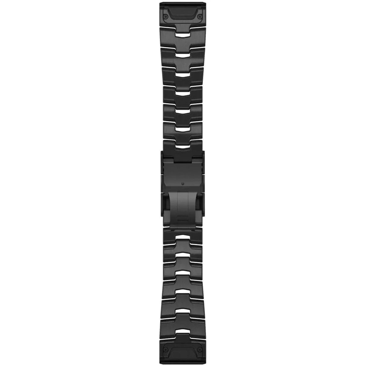 QuickFit 26 Watch Band Carbon Grey DLC Vented Titanium Band - Fitness New Zealand