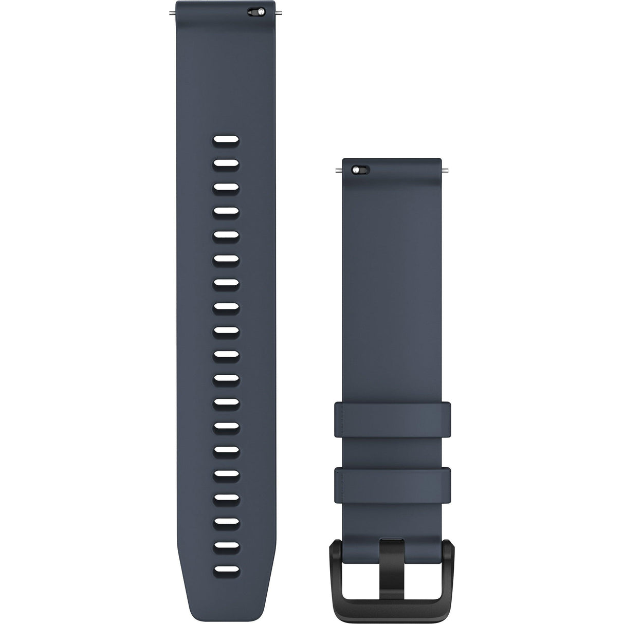 Quick Release Band 20mm – Granite Blue with Black Stainless Steel Hardware