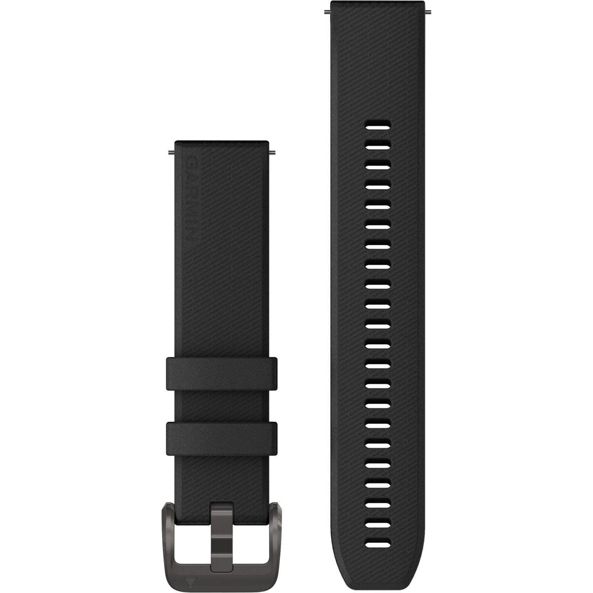 Garmin Quick Release 20mm – Black with Gunmetal Hardware