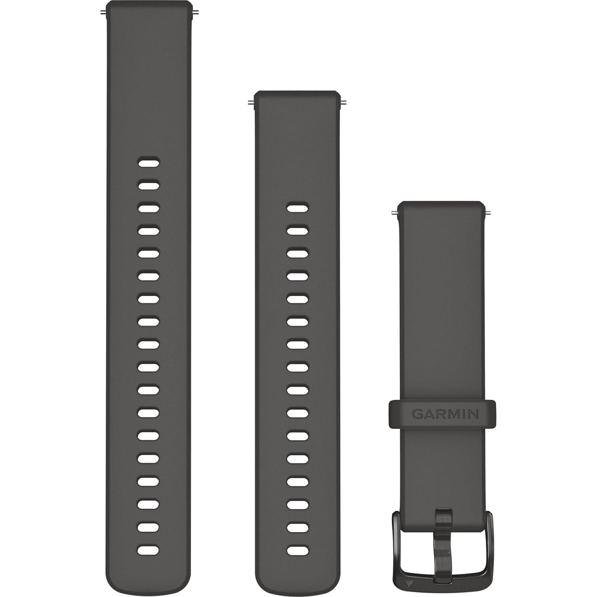 Garmin Quick Release 18mm – Pebble Grey with Slate Hardware