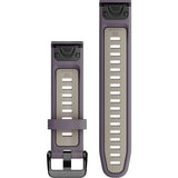 Garmin QuickFit 20 Watch Bands – Deep Orchid/Light Sand Silicone