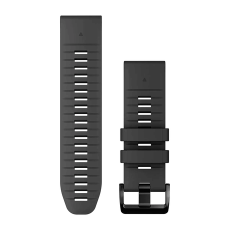 Garmin QuickFit 26 Watch Band – Graphite Silicone - Fitness New Zealand