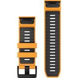 Garmin QuickFit 26 Band – Spark Orange/Graphite Silicone