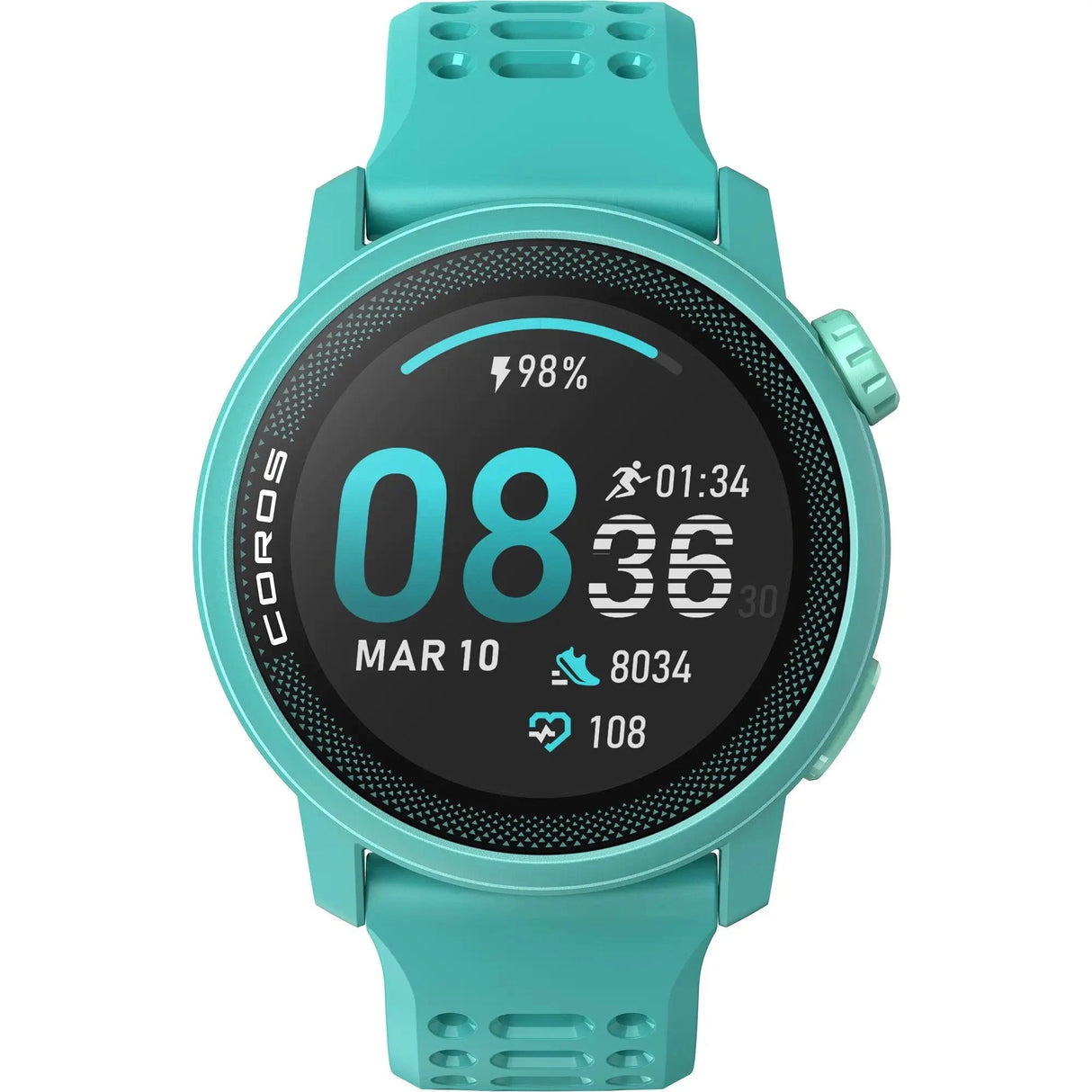 COROS PACE 3 GPS Sport Watch EMERALD w/ Silicone Band