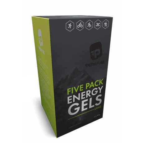 PEAKFUEL Lime 35g Energy Gels - Box of 5