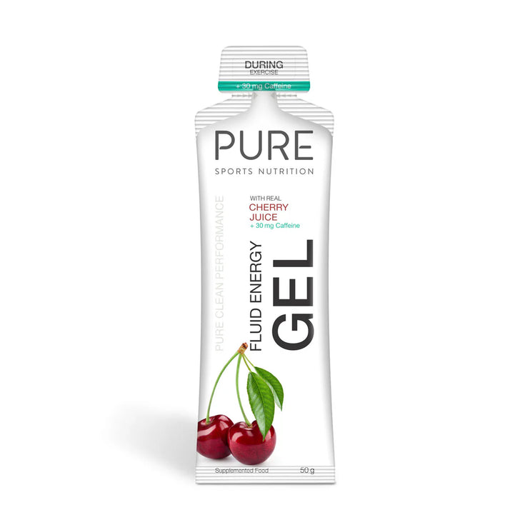 PURE Cherry + Caffeine Energy Gel 50g