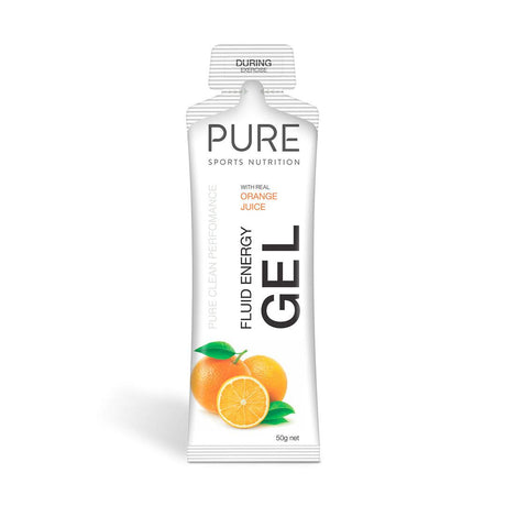 PURE Fluid Energy Gel - Orange 50G - Fitness New Zealand