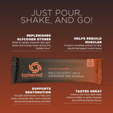 Tailwind Nutrition REBUILD Recovery Drink - Salted Caramel Stick Pack - Fitness New Zealand