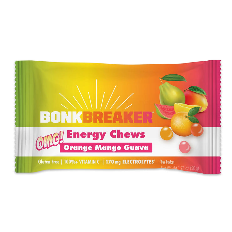 Bonk Breaker Orange, Mango, and Guava Energy Chews - 50g