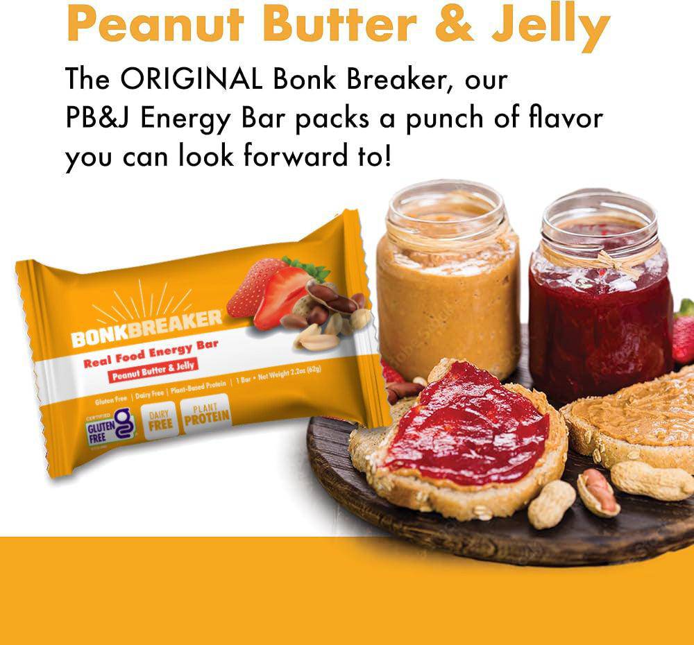 Bonk Breaker Energy Bar - Peanut Butter & Jelly