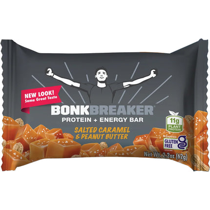 Bonk Breaker Salted Caramel and Peanut Butter Bar