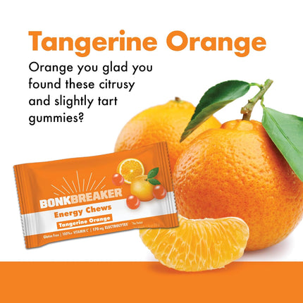 Bonk Breaker Tangerine Orange Energy Chews - 50g