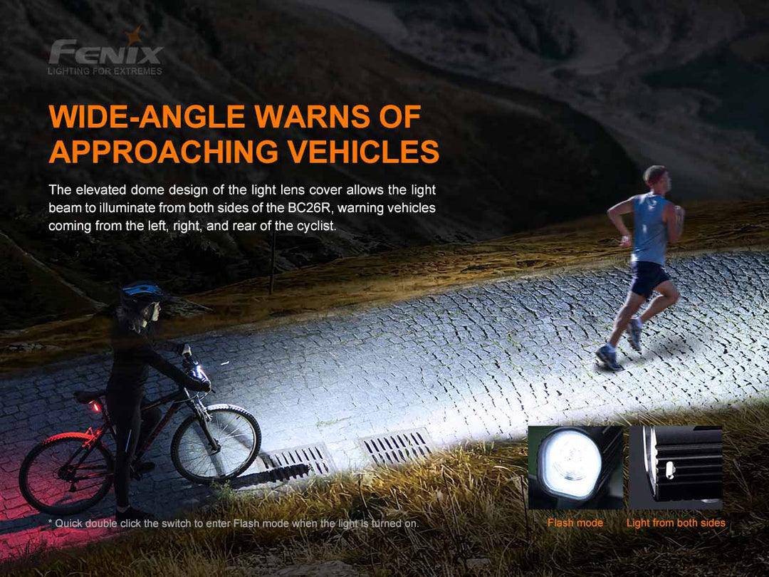 Fenix BC26R Rechargeable Bike Light & BC05R V2.0