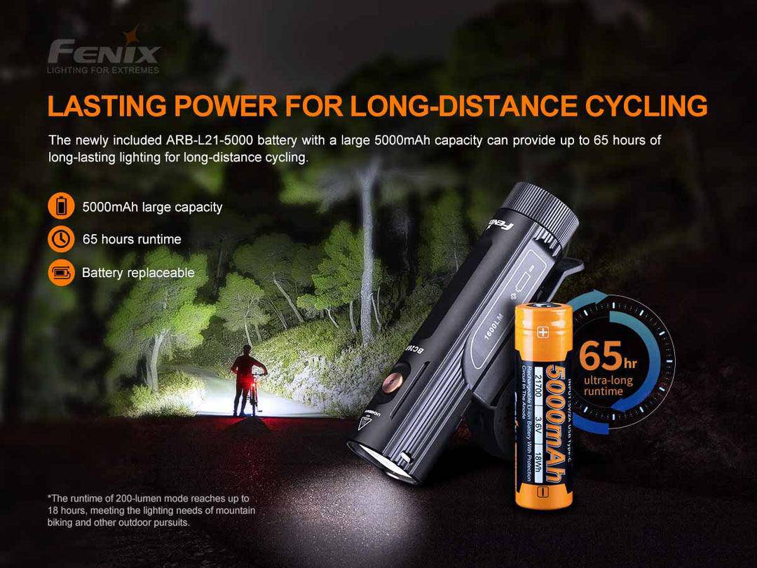 Fenix BC26R Rechargeable Bike Light & BC05R V2.0