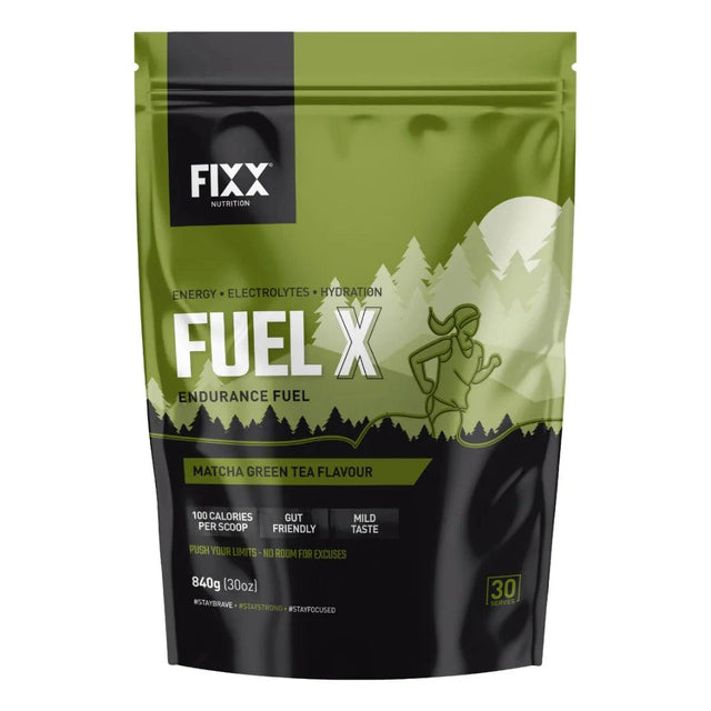 FIXX Fuel X Matcha Green Tea Endurance Fuel - 840g