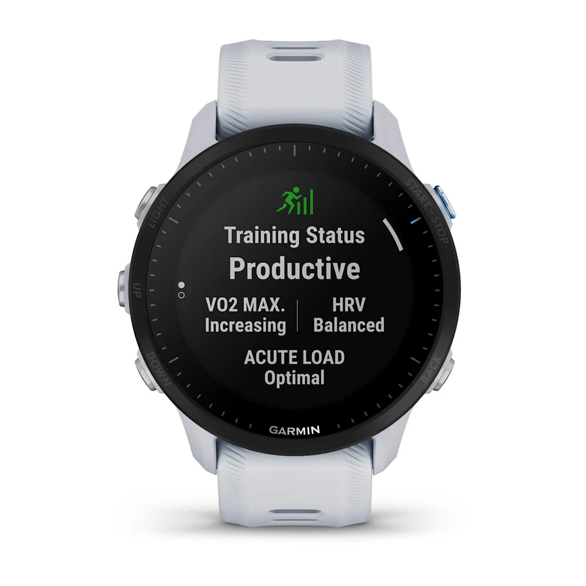 Garmin Forerunner 955 – Whitestone - Front Screen