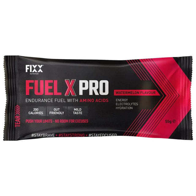 Fuel X Pro - 55g Sachet - Watermelon - Fitness New Zealand