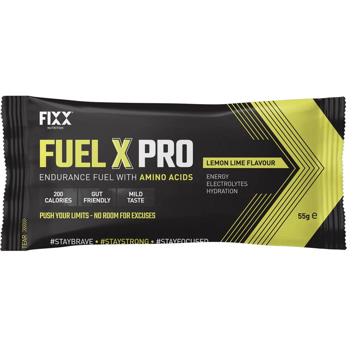 Fuel X Pro - 55g Sachet - Lemon-Lime - Fitness New Zealand