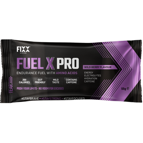 Fuel X Pro - 55g Sachet - Wild Berry - Caffeinated