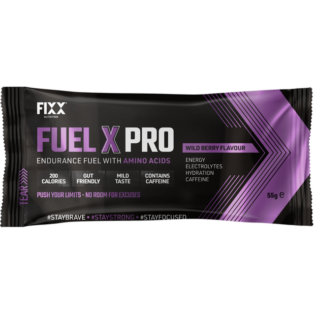 Fuel X Pro - 55g Sachet - Wild Berry - Caffeinated