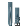 Garmin QuickFit 22 Watch Band – Lakeside Blue Silicone