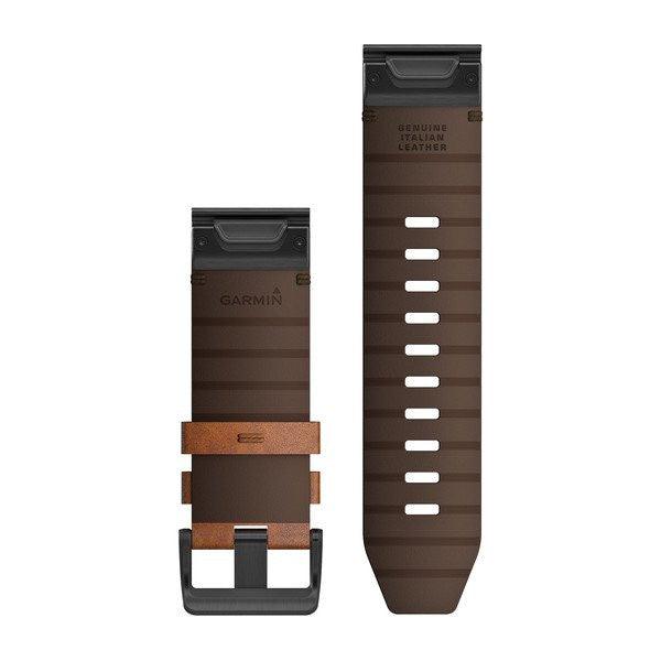 Garmin QuickFit 26 Chestnut Leather Band