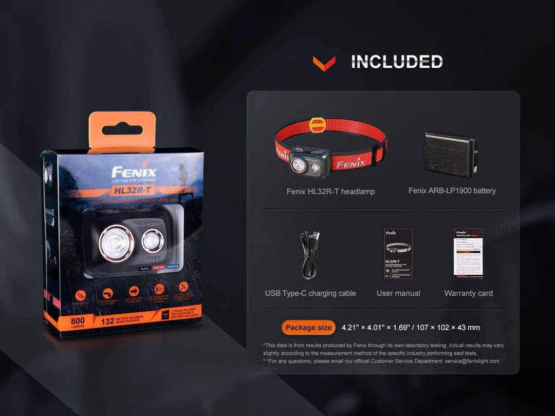 Fenix HL32R-T Rechargeable Headlamp (800 Lumens) - Fitness New Zealand