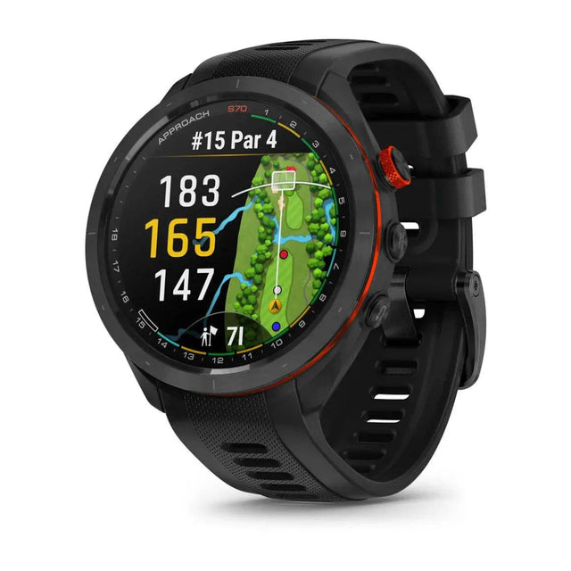 Garmin Approach S70 – 47mm – Black Ceramic Bezel