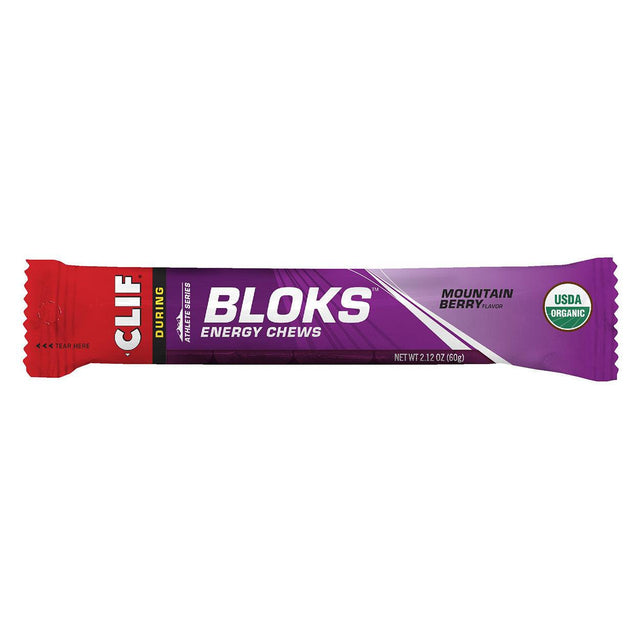 Clif Bloks Energy Chews – MOUNTAIN BERRY - Fitness New Zealand