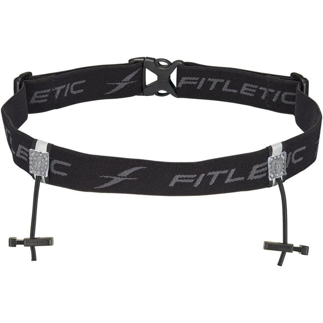 Fitletic Race 1 Bib Holder – Black/Grey