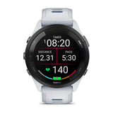 Garmin Forerunner 265 Multisport GPS Smartwatch – Black Bezel with Whitestone Case