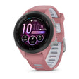 Garmin Forerunner 265S Multisport GPS Smartwatch – Black Bezel with Light Pink Case - Fitness New Zealand