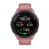 Garmin Forerunner 265S Multisport GPS Smartwatch – Black Bezel with Light Pink Case - Fitness New Zealand