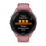 Garmin Forerunner 265S Multisport GPS Smartwatch – Black Bezel with Light Pink Case - Fitness New Zealand