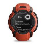 Garmin Instinct 2X Solar – Flame Red