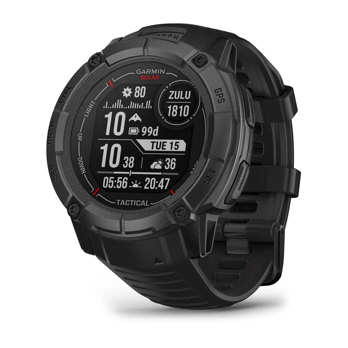 Garmin Instinct 2X Solar – Black Tactical Edition