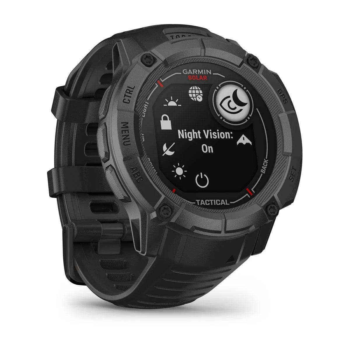 Garmin Instinct 2X Solar – Black Tactical Edition