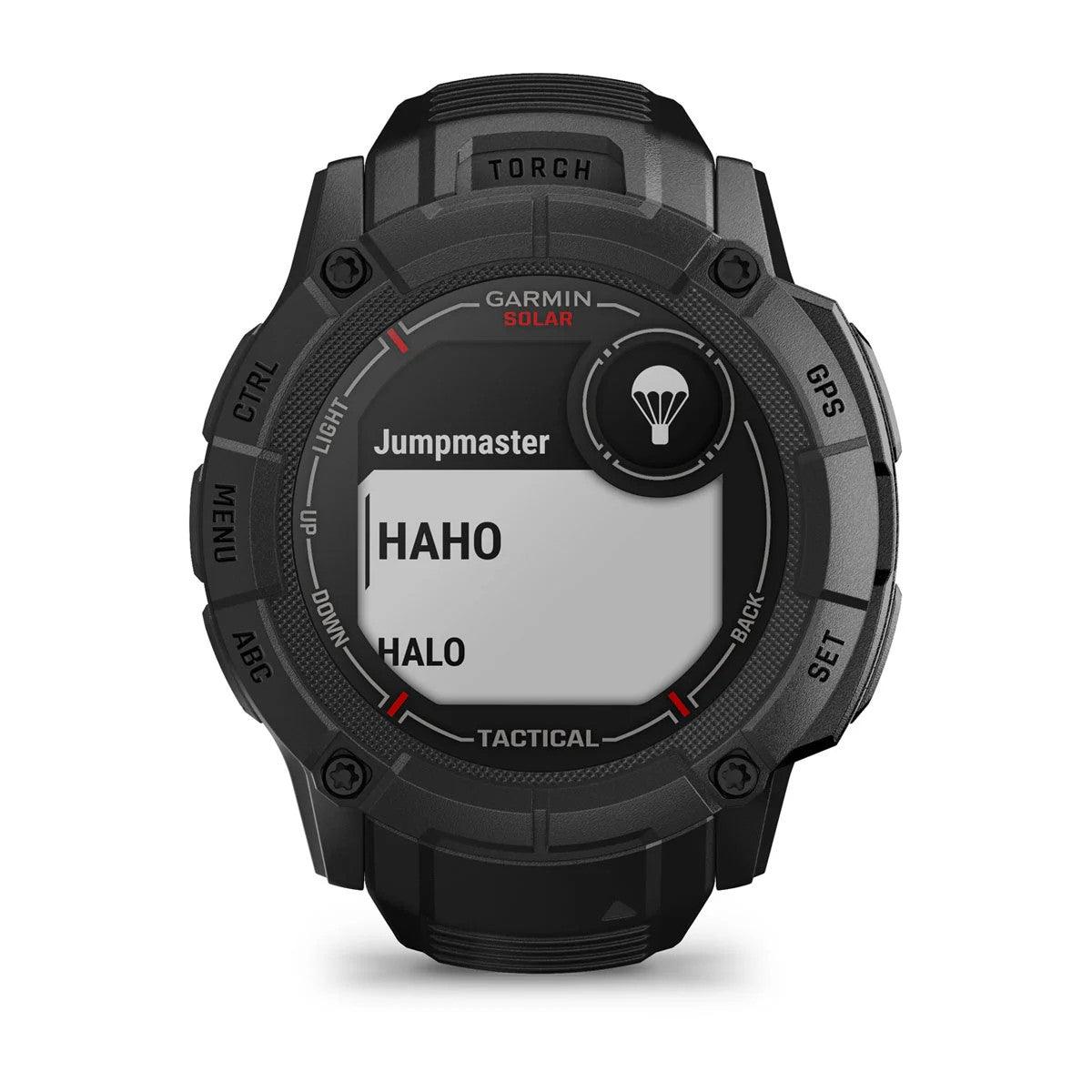 Garmin Instinct 2X Solar – Black Tactical Edition