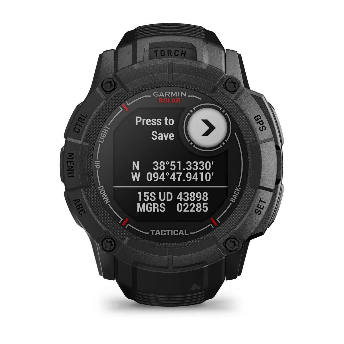 Garmin Instinct 2X Solar – Black Tactical Edition