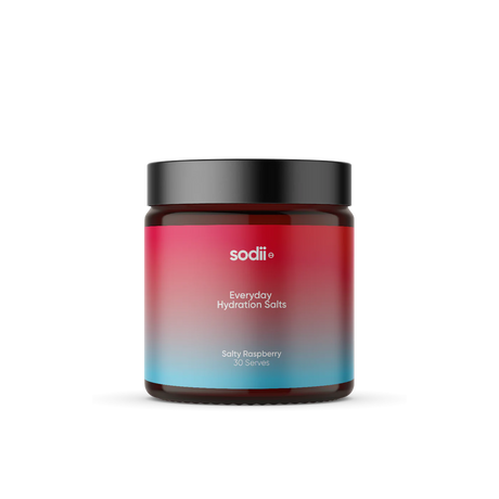 Sodii – Everyday Hydration Salts - Tubs – Salty Raspberry